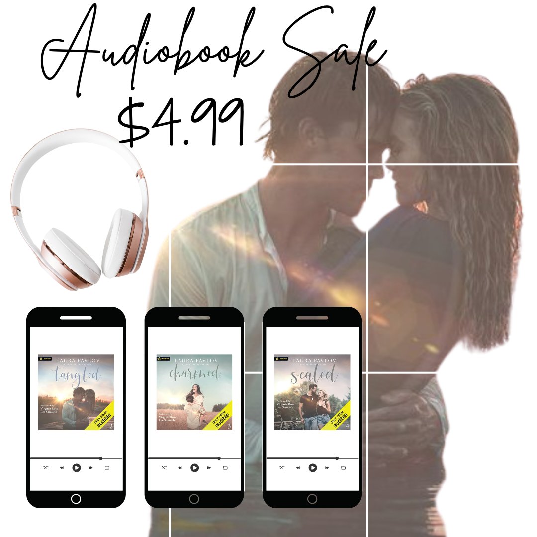 Tangled, Charmed, and Sealed by @laurapavlov2 are all on sale for just $4.99 in audio!

Start listening today!

Tangled: geni.us/TangledAudio
Charmed: geni.us/CharmedAudio
Sealed: geni.us/SEALEDAUDIO

Narrated by: Virginia Rose & Lee Samuels

#LauraPavlov @valentine_pr_