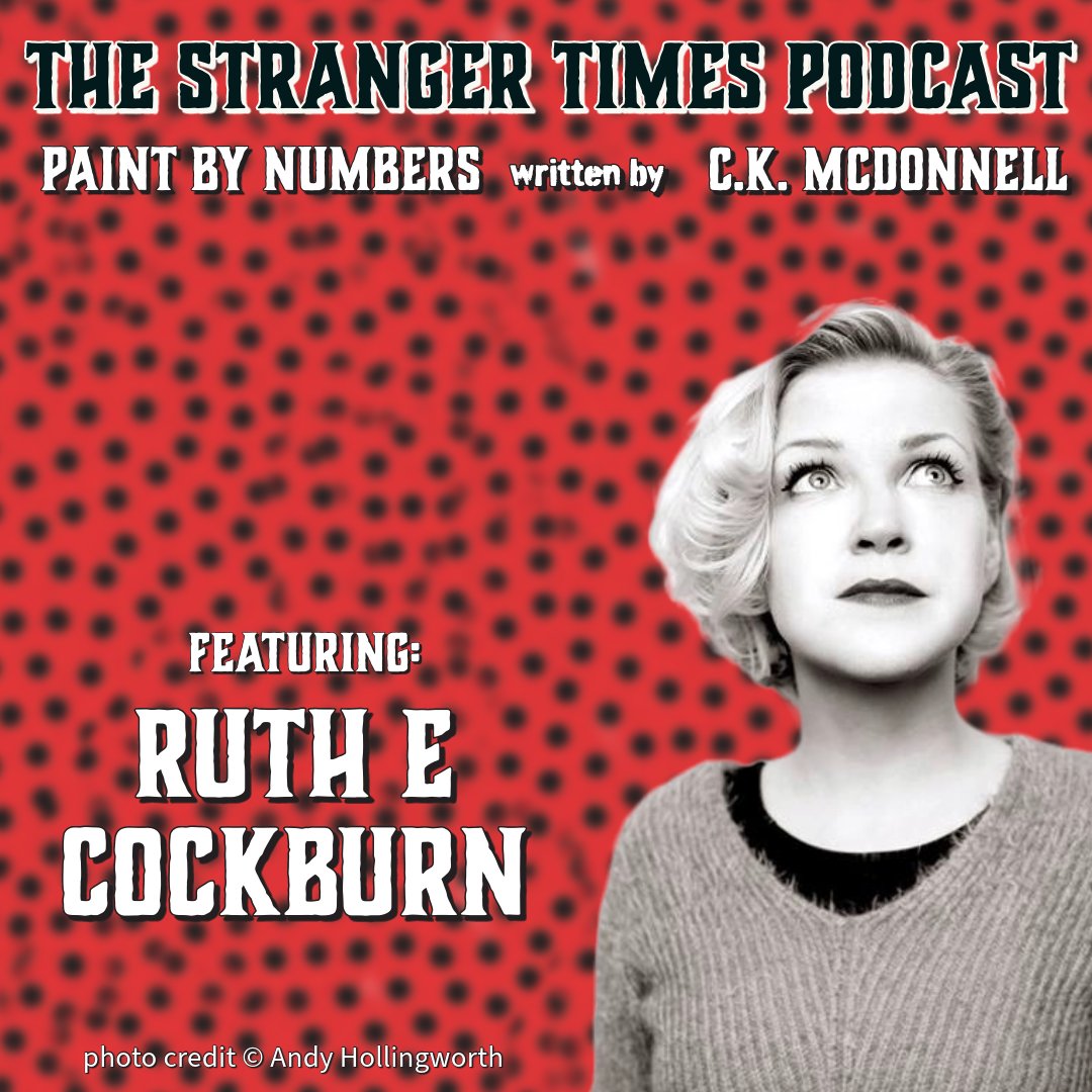 Check out the latest episode of The Stranger Times podcast featuring the wonderful @ruthecockburn making a triumphant return reading a brand new story written by me. Available wherever you get your podcasts.