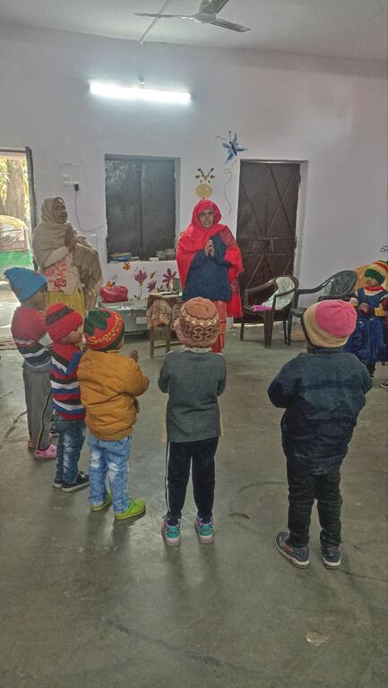 LECINIndia's tweet photo. After a rejuvenating winter break, our Anganwadis are buzzing with joy as our dedicated workers take the lead! They are busy planning exciting classroom sessions to ignite the curiosity of our little learners. https://t.co/x4K1YrKqR9
