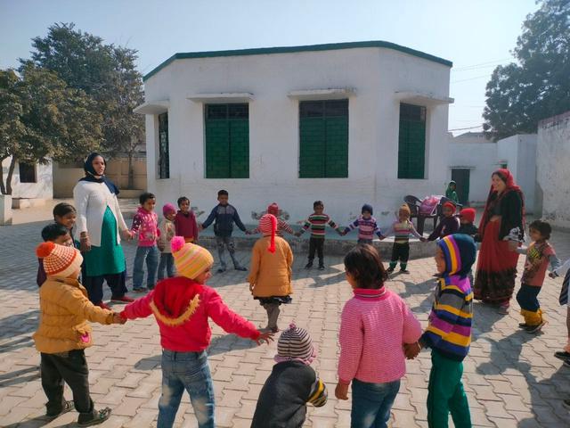 LECINIndia's tweet photo. After a rejuvenating winter break, our Anganwadis are buzzing with joy as our dedicated workers take the lead! They are busy planning exciting classroom sessions to ignite the curiosity of our little learners. https://t.co/x4K1YrKqR9
