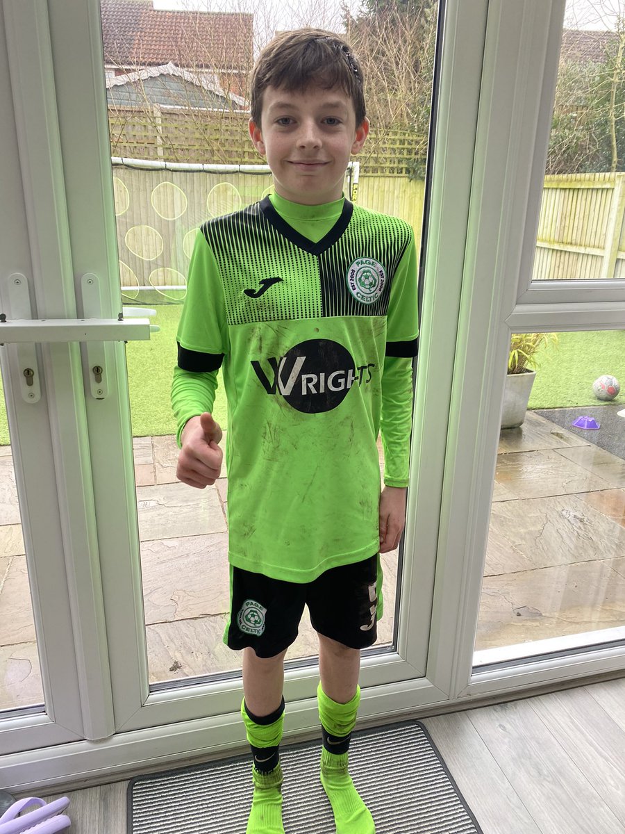 Doesn’t often let me take a photo 💚 MOM today! So proud of you Alfie in all you do 🌟⚽️🍀 keep working hard our boy 🥰 @CroxtonJames