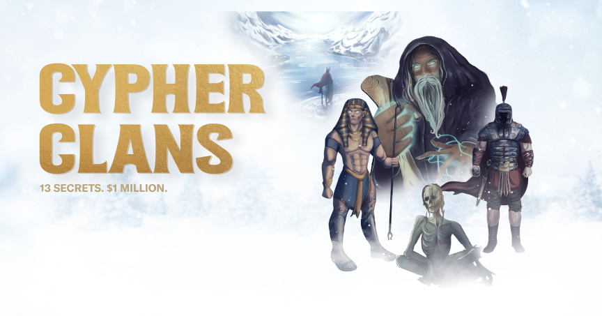 Solve 13 puzzles, win $1M in #Ethereum. The games shall commence shortly.