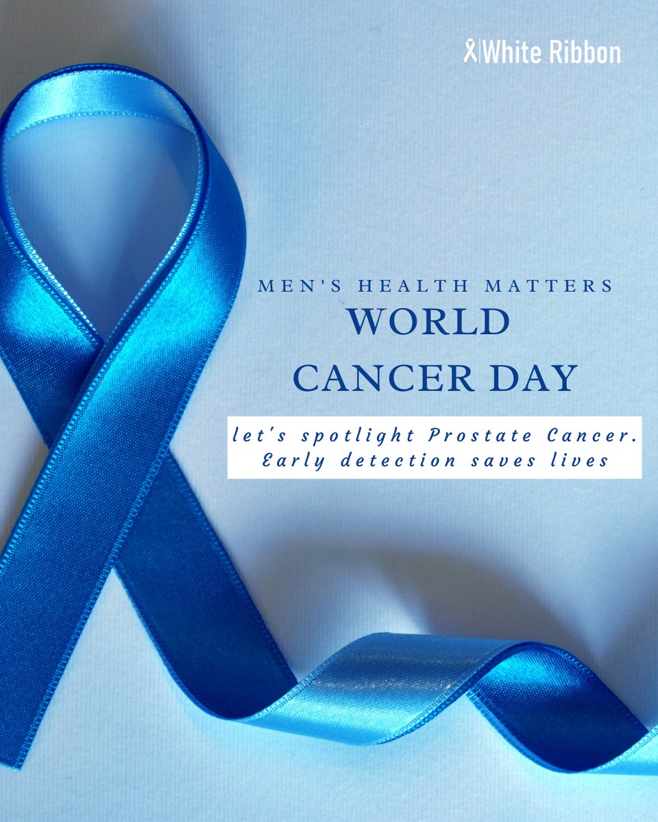 On World Cancer Day, let's unite in raising awareness about prostate cancer, a silent battle faced by men worldwide. Early detection saves lives, and together, we can make a difference.
For Details: Link in bio

#WhiteRibbonPakistan #WorldCancerDay #ProstateCancerAwareness