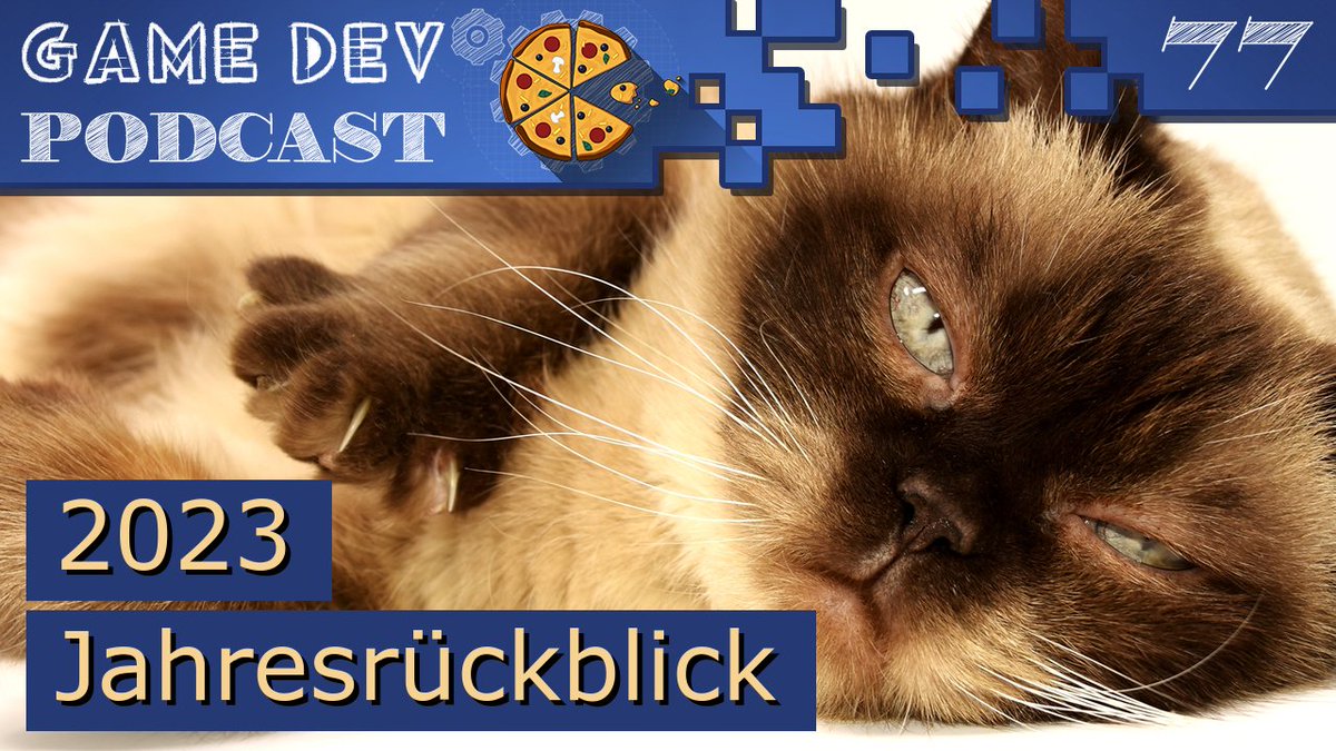GameDevPodcast's tweet photo. Folge 77: Jahresrückblick 2023 
🔊Website: https://t.co/0tSGG9fNfP 
🎞Youtube: https://t.co/Mjc4BH7iP3 
💰Patreon: https://t.co/3JvYayeIDP 
💬Discord: https://t.co/cdFpzxXtaJ 
⭐Gast: @W4YN3R_
#gamedev #podcast https://t.co/KS63MVKiCg