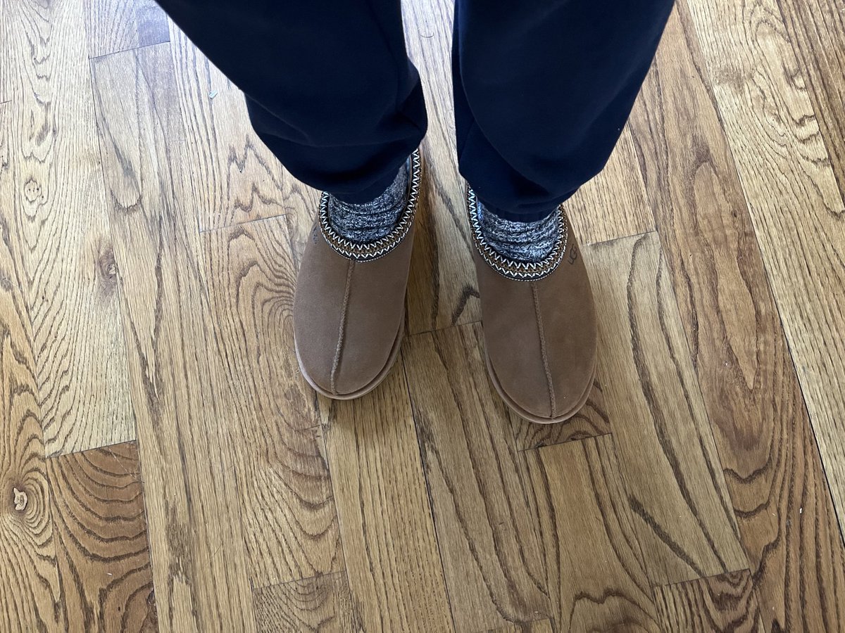 Birk socks + Uggs… #COZY