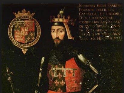 mungotalks's tweet photo. #OTD February 3rd 1399, John of Gaunt, Earl of #Leicester and #DukeofLancaster, passed away at #LeicesterCastle, which was said to be his most beloved of the thirty residences he owned within his duchy. The duchy was incredibly expansive, to the point where it could almost be considered its own independent nation.
The untimely passing of John, a pivotal figure in #medieval #England, served as a catalyst for the deposition of #RichardII and the subsequent ascension of #HenryIV. Following John's death, Richard II controversially stripped his cousin Henry Bolingbroke of his rightful inheritance, prompting Bolingbroke to take matters into his own hands and invade England. This led to the overthrow of Richard and the proclamation of Bolingbroke as Henry IV, marking a significant turning point in #Englishhistory.
The city of Leicester is home to the burial sites of three important figures in the Plantagenet dynasty: John's second wife Constance of Castile, his daughter-in-law Mary de Bohun, and of course his great-grandson, #RichardIII.