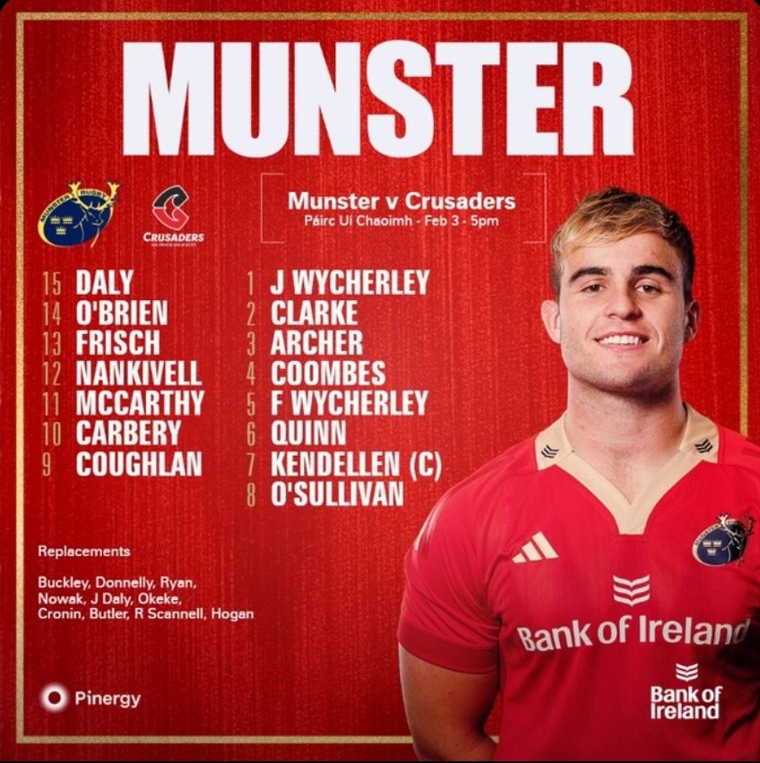 I think people underestimate the importance of these 'friendlies'. You can pinpoint the South Africa XV game last year as a real turning point for this squad. Coming at a perfect time too, we need a boost

If we lose, it's a friendly

If we win, we're world champs

#MUNvCRU #SUAF