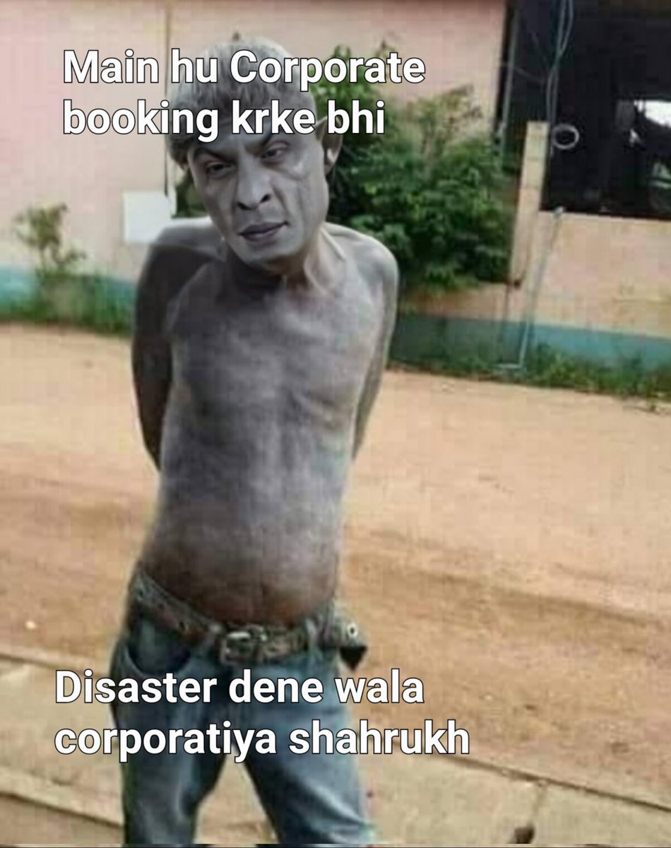 Tirlovesha's tweet photo. After @Box_Off_India exposed Corporatiya Bh0sda #ShahRukhKhan, now even @HimeshMankad exposed Shahrukh 😂🔥

So all pathan jawan and dunki are disasters and real collection were 70-100cr.

The KALANK of Indian Cinema- HAKL0DA SHAHRUKH KHAN 🔥 https://t.co/ZFMMkRGHhe