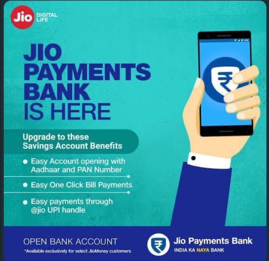 nebula_world's tweet image. Although functional since 2018, #jiopaymentsbank is seizing the #PaytmPaymentsBank  moment to push for a greater marketing strategy online..

What's ur thought?