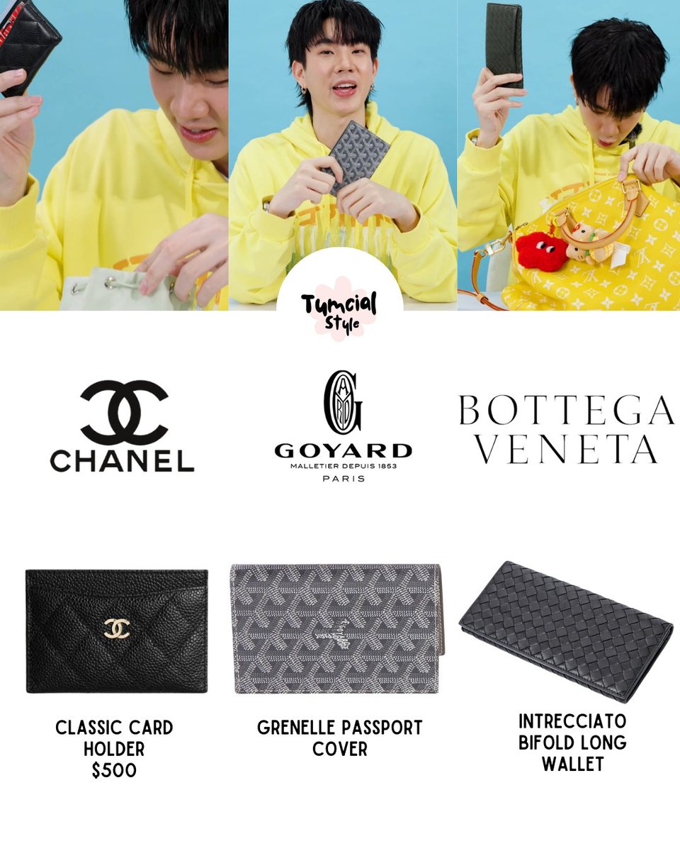 240202 @off_tumcial for GQ Essentials
👛 Chanel Classic Card Holder
📔 Goyard Grenelle Passport Cover
👛 Bottega Veneta Intrecciato Bifold Long Wallet

📸 GQ Thailand (YT)
#GQMyEssentialsxOffGun
#stylebytumcial #ออฟจุมพล #OffJumpol