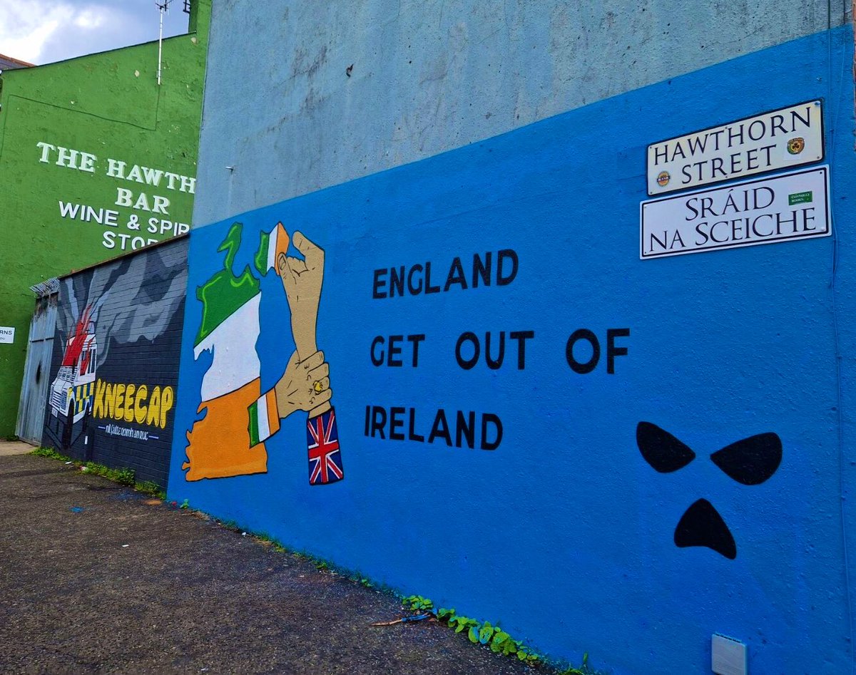 KNEECAPCEOL's tweet photo. It’s taken over a century but the British construct Narnia-land, gerrymandered and built to keep out the Fenians, is coming to an end…

Gonna be some party 🍾 🇮🇪 https://t.co/mnY2Zhxvnz