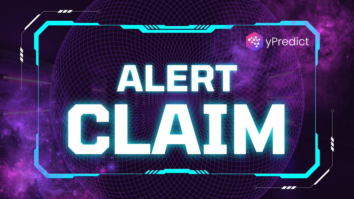 🚀 Attention YPRED community 🚀

🔍 Check your wallets, community! 🌐 You should've received 50% of your tokens; the remaining 50% is in vesting. If it's not showing up, add $YPredict to your wallet on the Polygon chain - it'll appear! 💼✨

🤔 Unable to claim, Facing low or zero