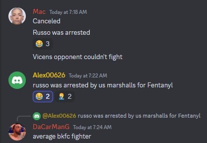 #LSV #BKFC57 

The most BKFC thing ever is getting arrested for fentanyl right before your fight. My chat was spot on. Went 8-0 on BKFC, 2024 is starting just now.