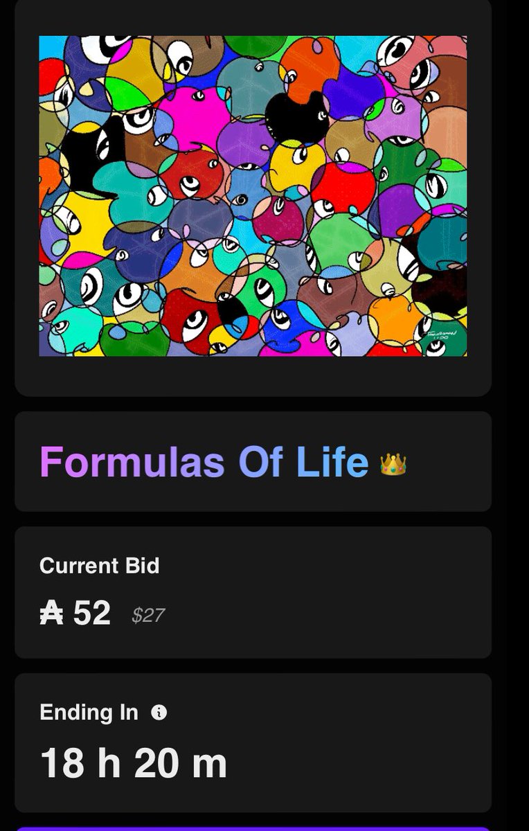 TryingUnity's tweet photo. オークションは残り18時間!
18hours left till the auction ends!
#NFT #auction #nftcollector
#Grabbit https://t.co/jNfYbKRdEv