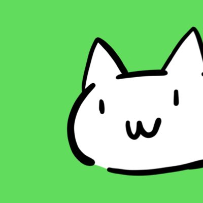 :3 no humans simple background green background cat solo | |  illustration images