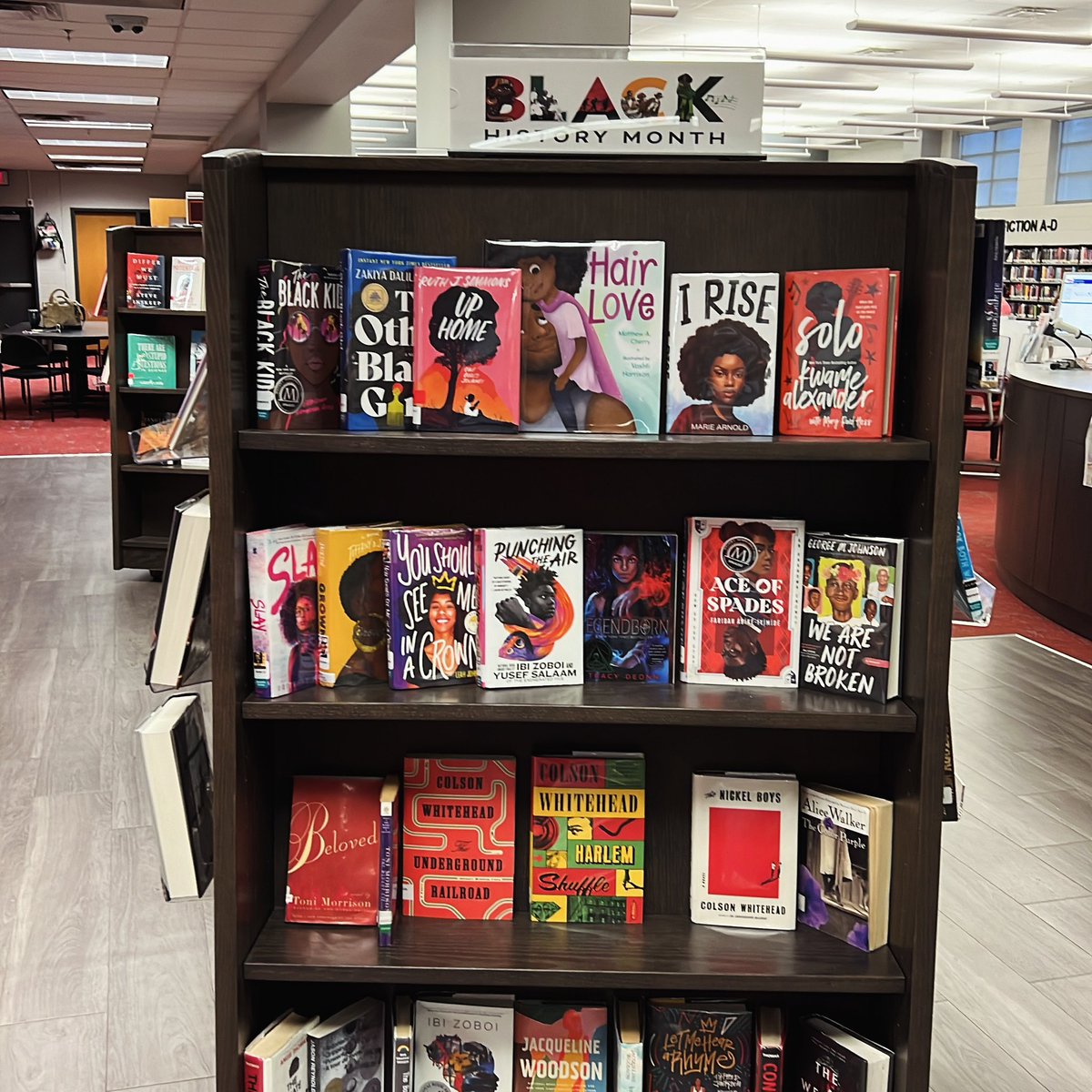 February is Black History Month 
BHS Library, Read Read Read!!
#Diversity #freedomtoread  #KindnessMatters