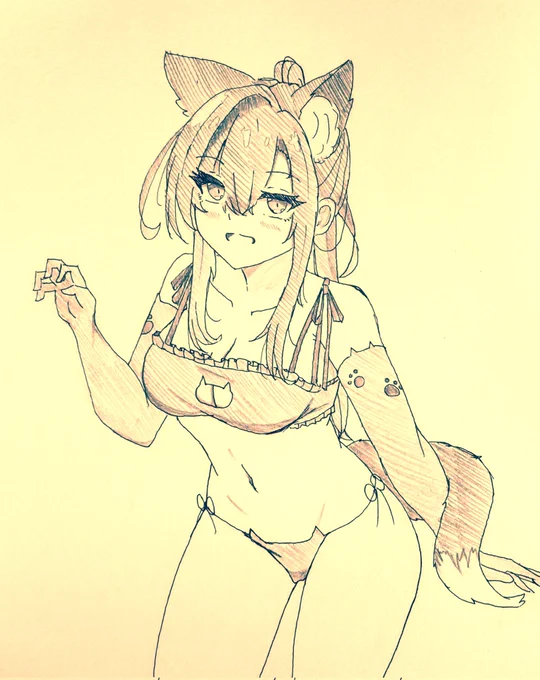 #アズールレーンねこランジェリー 