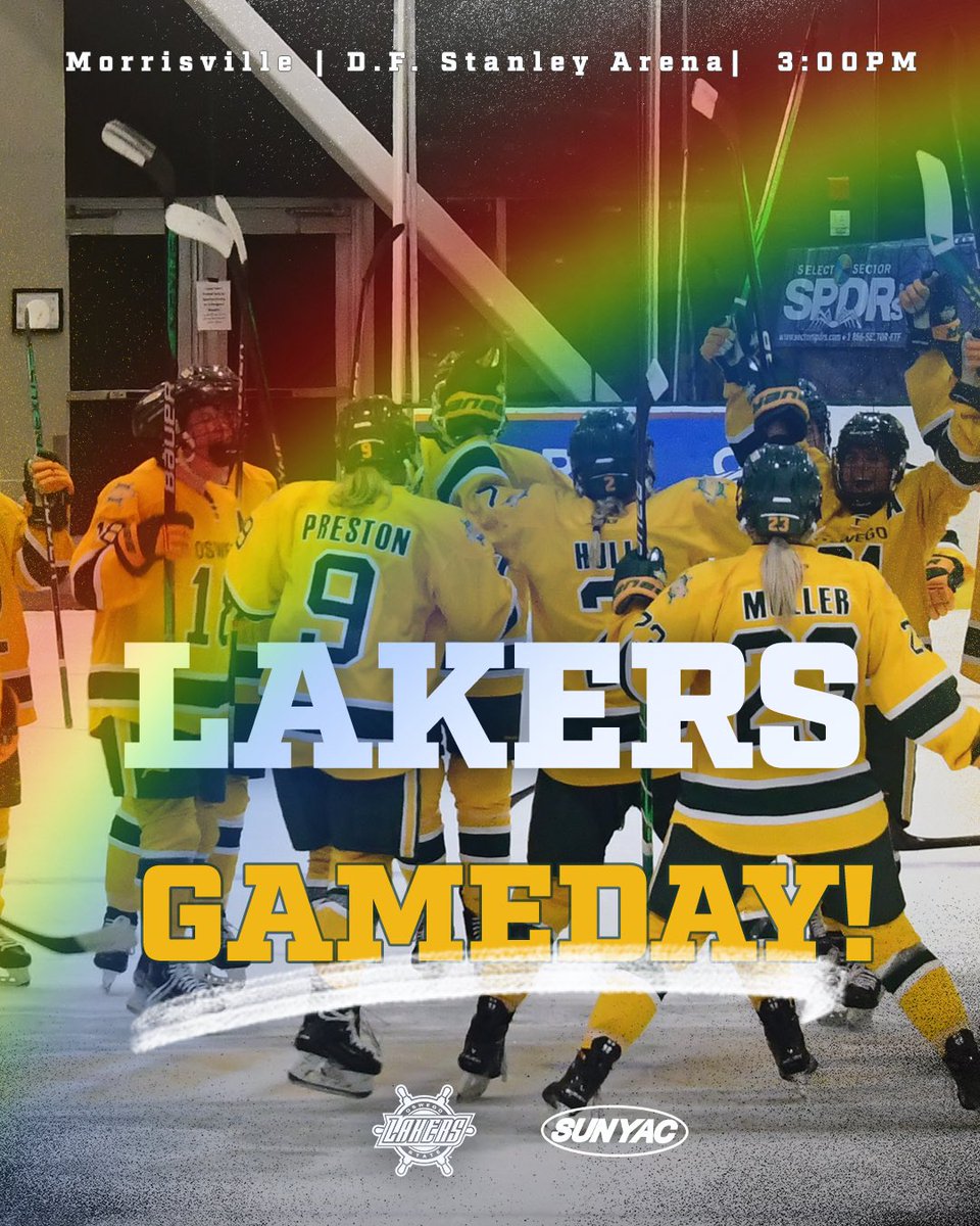 Pride Game 🏳️‍🌈 3pm puck drop vs Morrisville!