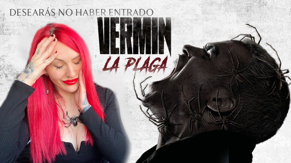 Lucia_Aguerri's tweet image. 🎬🕷️ CRÍTICA DE “VERMIN: LA PLAGA”.

Desearás no haber entrado… Y tanto que no… 
Otra película más donde el foco son los bichos y se busca impresionar por la aracnofobia, sin importar el resto de elementos.

#VerminLaPlaga #Vermines #Infested

▶️ youtu.be/Y_UChMbp-QE?si…