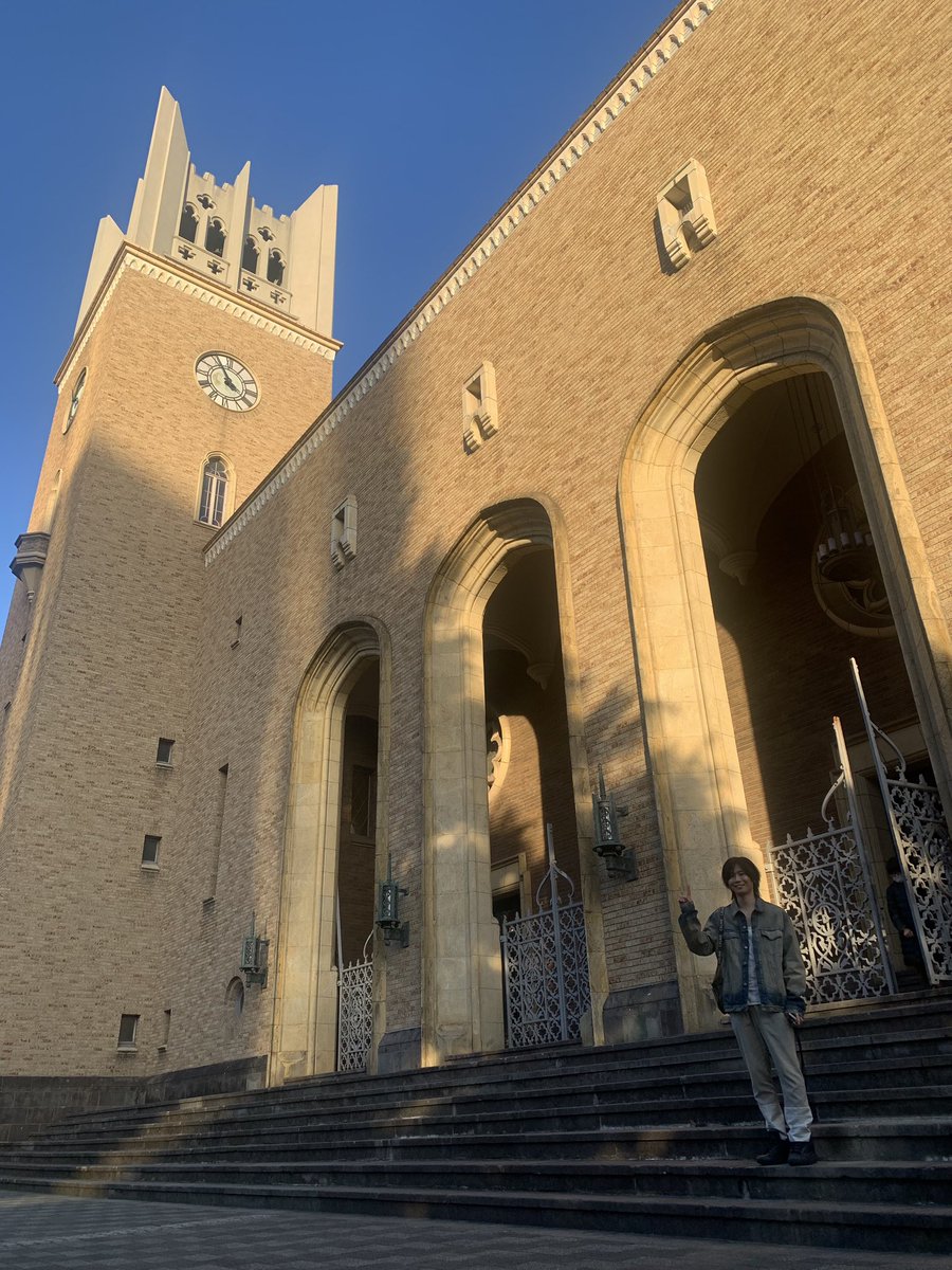 _iwatamari_'s tweet photo. 大隈講堂で講演、真剣に早稲田大学グッズを購入し、アナザースカイII以来のごんべえ辛子カツ丼で〆、2010卒の社長の土曜日👨🏻‍🎓 https://t.co/gzBQ6rX7EL