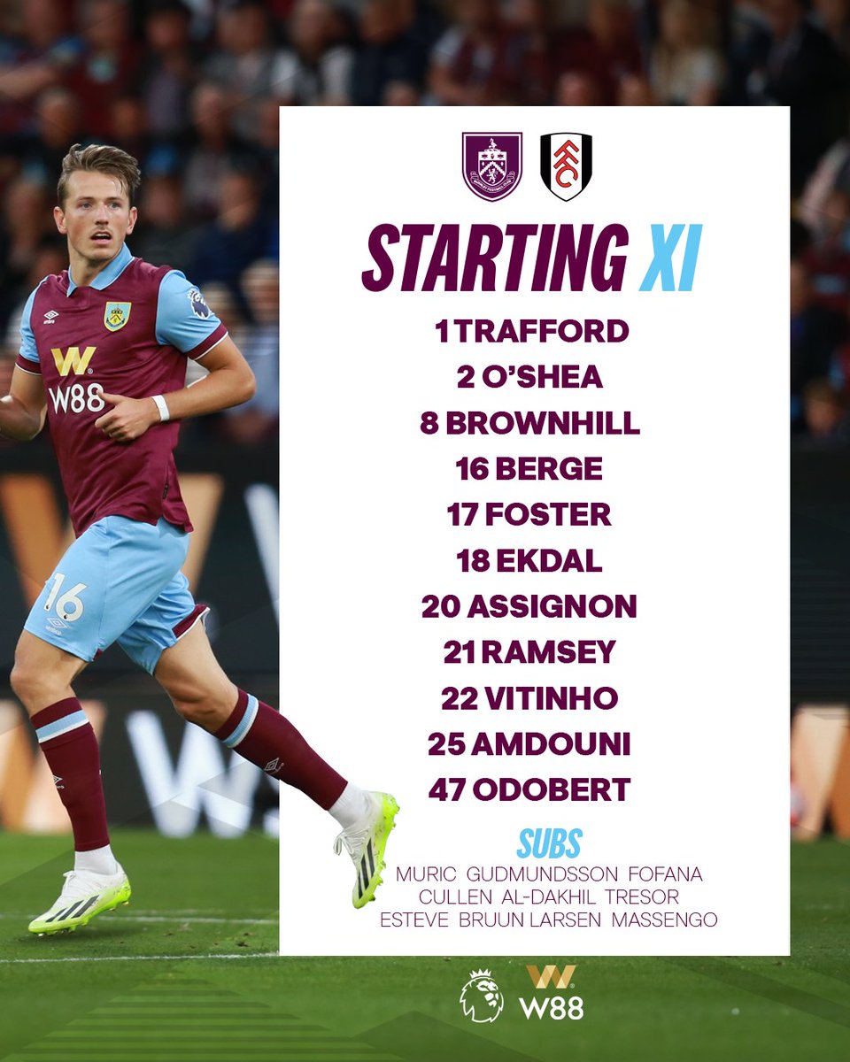 BurnleyOfficial's tweet photo. Vincent Kompany's Clarets to face Fulham 💥 https://t.co/xd03wkSHSt