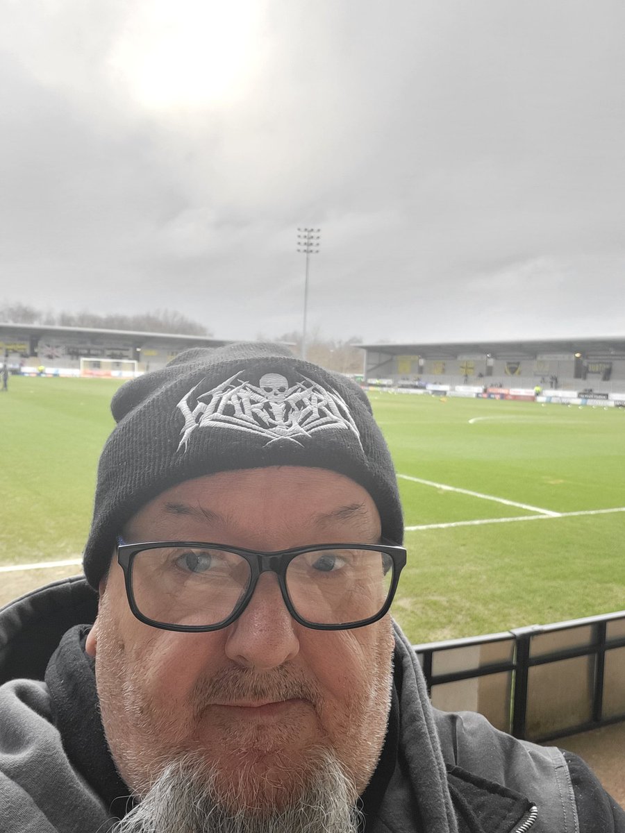 At the pirelli stadium to see our freddie . 👍🏻