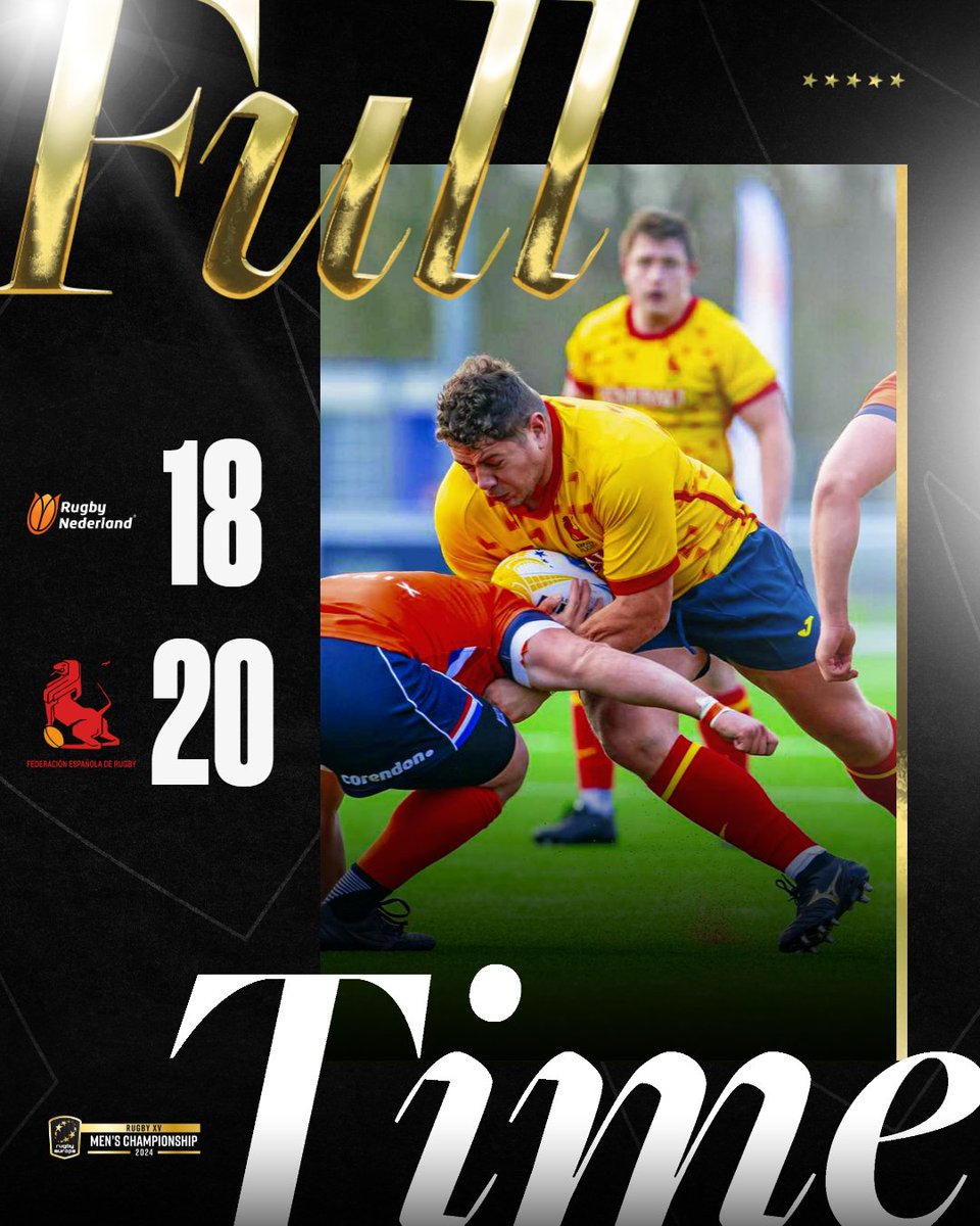 Spain with the victory in dramatic fashion! #NEDvESP #REC24