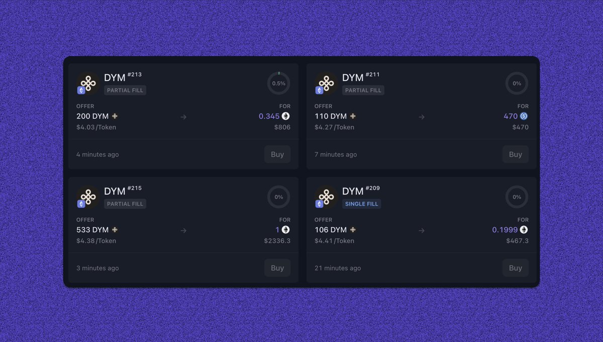 its_airdrop's tweet photo. 🔥 Dymension's $DYM token is trading at more than $4 per token on OTC and pre-markets.

That gives it an FDV of $4 Billion.

As the token supply is 1B and airdrop allocation is 7% (70M).

By the way, what's your move at this price? https://t.co/hps0rk7RZF