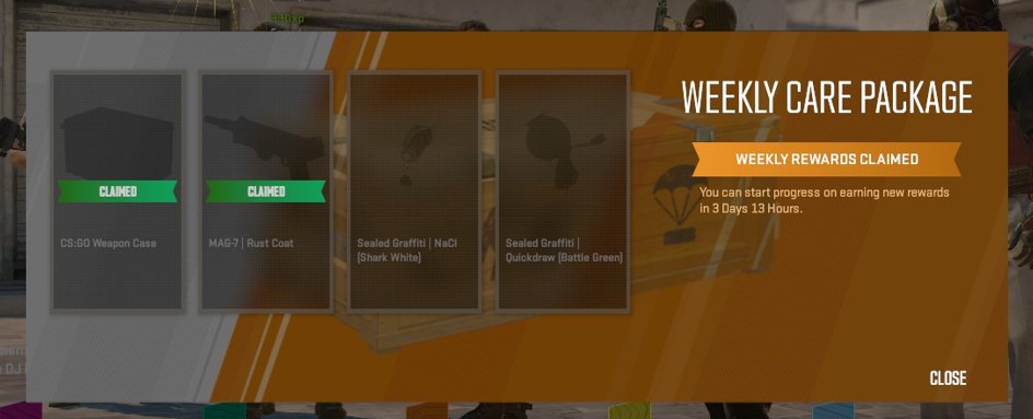 SheWontLetMeF's tweet photo. Just got my 1st Weapon Case from drop. 
#CS2 https://t.co/4OOyDbn9Dc
