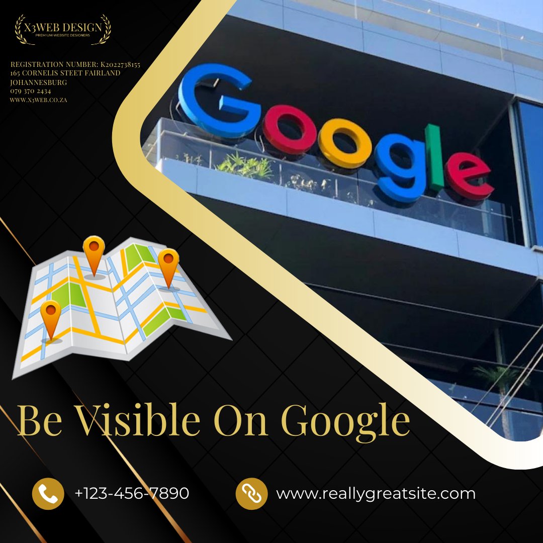 X3Web_Design's tweet image. Unless people can find you on Google, your business does not exist.
Get in touch with X3WEB today and let us get you business online.
#Websitedesigners #websitecreators
#websitedevelopers #websitecreators