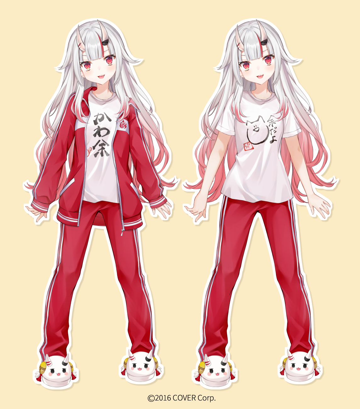 【限定値下げ！】ホロライブ 百鬼あやめ ジャージ パンツ スウェット Tシャツ 限定値下げ！】ホロライブ 百鬼あやめ ジャージ パンツ