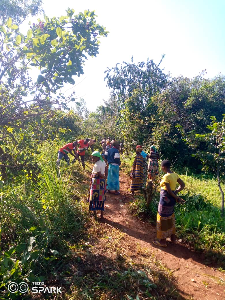 #Burundi,bahejej inamashingiro centre Nyabiganda muri zone Muzye commune Musongati intara ya Burunga baciye bagenda mubikorwa rusangi vyo guharura akayira k'imigenderanire kazoba karafasha uruja n'uruza kuwa 03/02/2024 
@DorianeMunezero 
@CNDDFDDBurunga