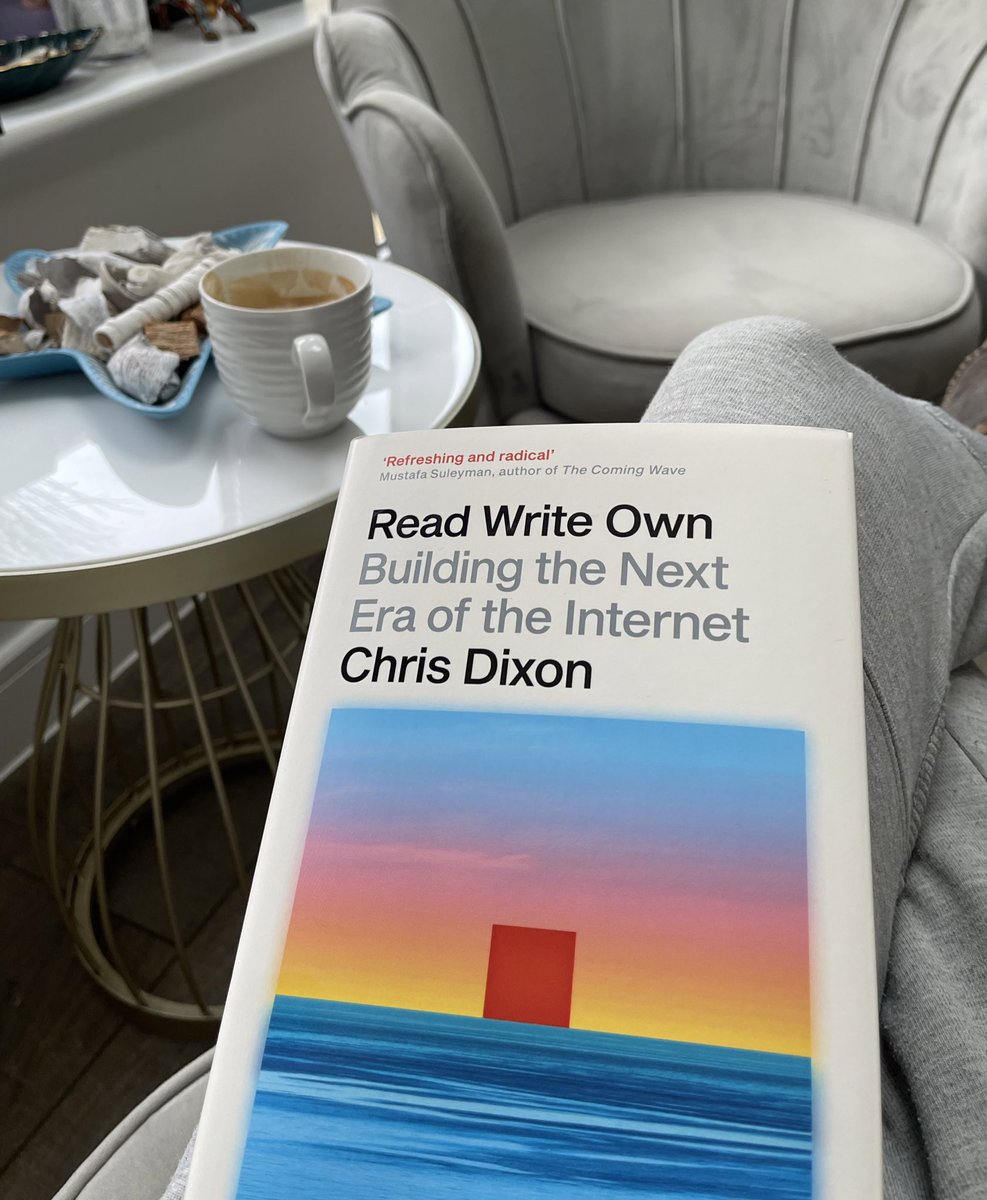 chrisciszak's tweet image. Another great book to my collection. #ReadWriteOwn by @cdixon