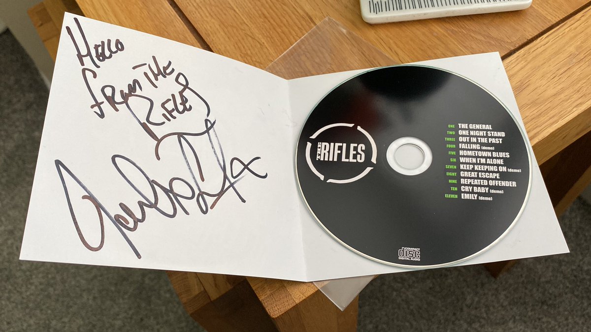 Love a @theriflesband delivery on a Saturday