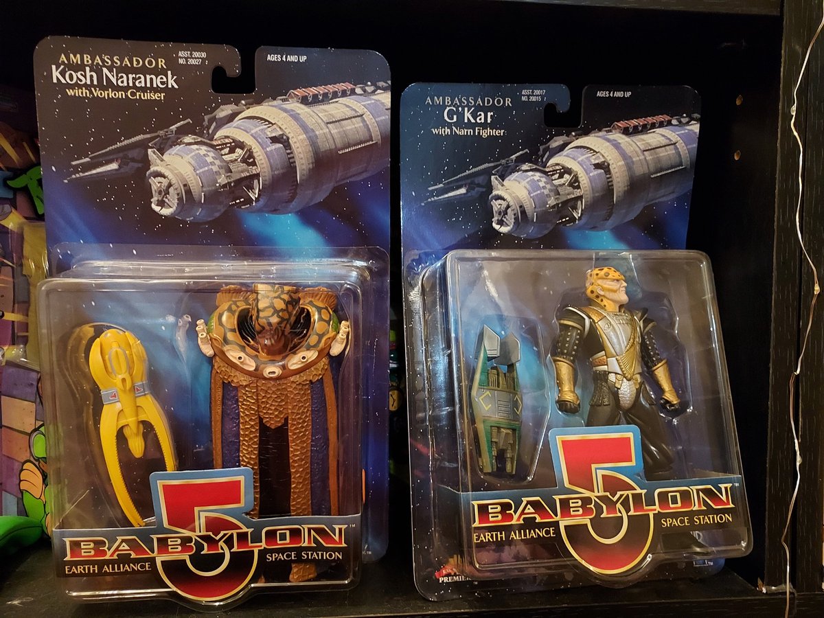StephenWilds's tweet photo. More Babylon 5 figures. #Babylon5 #actionfigures #mintoncard #scifi #Toys #collecting https://t.co/6TwcLU0WV8