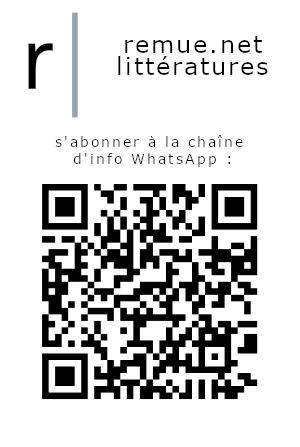 remue_net's tweet photo. Nouveauté : une chaîne d'info WhatsApp pour consulter sur mobile le minimum de remue (lettre d'info, annonce d'événements), à scanner ici : https://t.co/LtDuUmn4yD