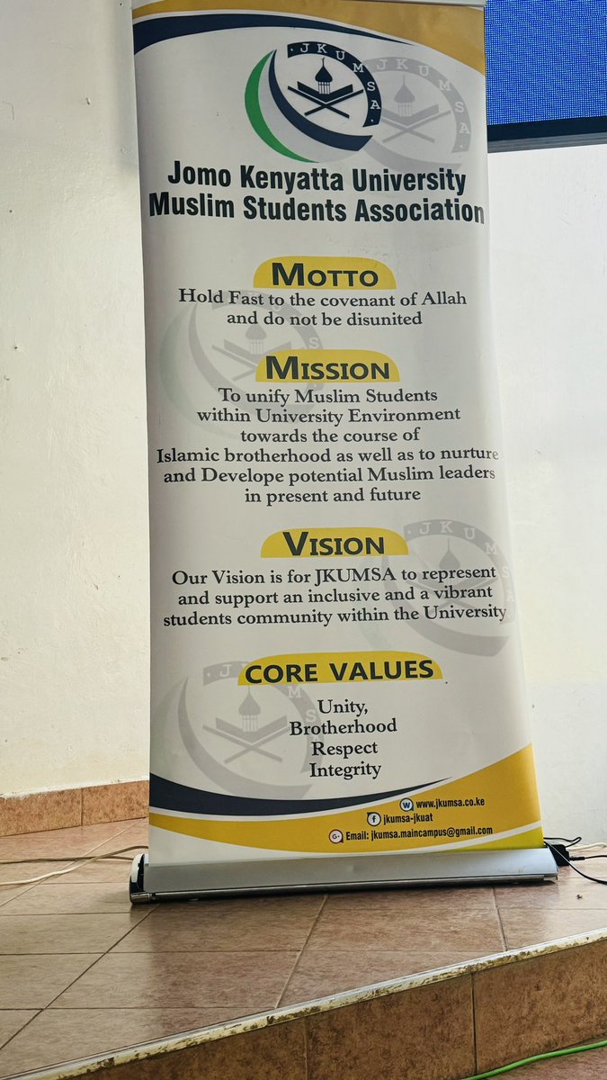 JamaludinSheikh's tweet photo. Alhamdulillah! In the renowned JKUAT Assembly Hall, JKUMSA held an incredibly unforgettable #Islamic Conference on the auspicious day of February 3, 2024. At that event, people's hearts met, their minds clicked, and their sense of unity reached new heights. https://t.co/kQciBmj5TA