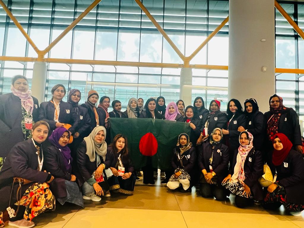 SilkOakGroup's tweet photo. We are thrilled to announce that the Delegation Team has arrived in Birmingham and the WE TRADE MISSION TO UK 2024 has begun. A Golden Opportunity for Women Entrepreneurs from Bangladesh to learn, grow, and expand their businesses in the International market. https://t.co/hWiNbQOAOe