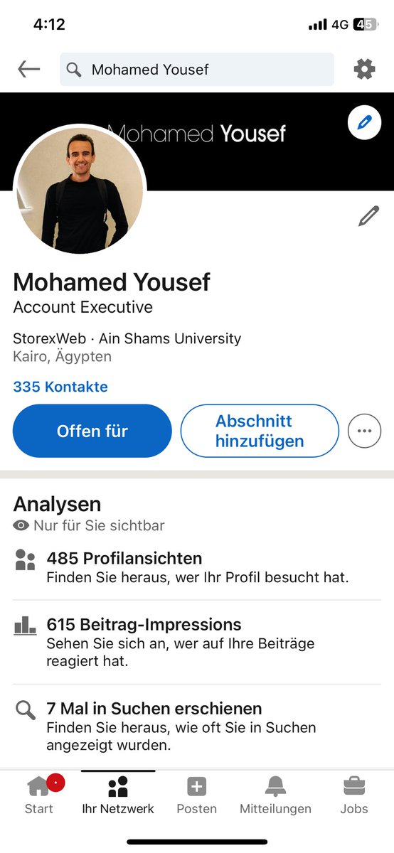 IchbinMohamed's tweet image. ضفوني على LinkedIn هحاول ان شاءالله لو في فرص لشغل اعملها شير عندي، انا مش HR لكن عندي كتير من الناس الي بتنزل شغل، واتمنى ربنا يجعلنا سبب في ان حد يلاقي شغل او حتى يعرف الدنيا والامور ماشيه ازاي
linkedin.com/in/mohamed-x76…