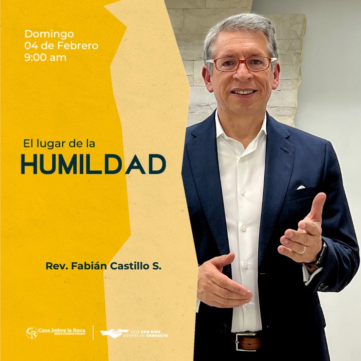 Evita que el orgullo impida reconocer tu necesidad de Dios. La humildad es la fuerza y la belleza de la santidad.
 
| Servicio domingo | ⏸️ “ El lugar de la humildad ” 04 Febrero 2024 | Ps. Fabián Castillo S.

#merito #necesidad #orgullo #humildad #belleza