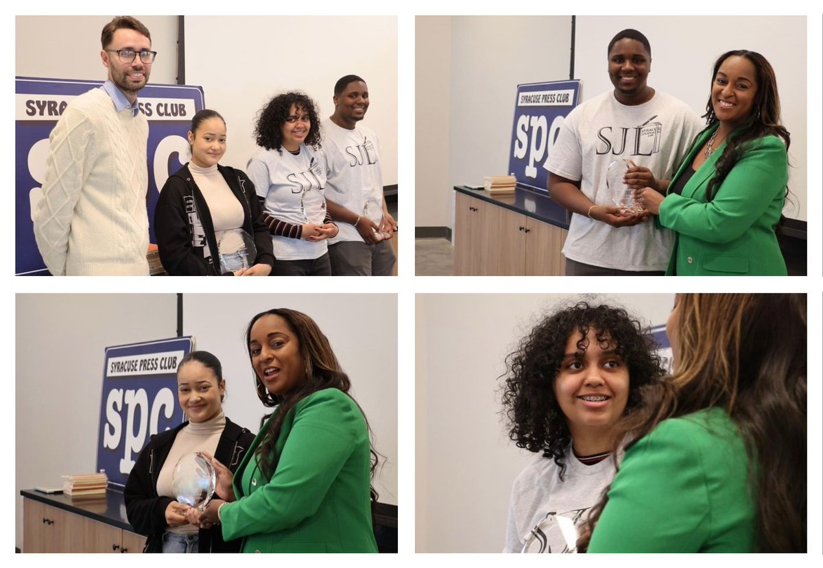 #sentimentalsaturday 3 ITC Media students completed Syracuse Journalism Lab in 2021-2022 and won the Natasha Alford Scholarship &amp; Trophy in 2023:
Destinyi Fernandez, Serenity Baxter and Nat Teska-Prince