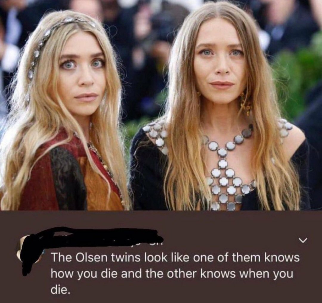 👀

Shoutout to @kirawontmiss
for this one 😂

#theolsentwins #marykateandashley #marykateolsen #ashleyolsen #fullhouse #acting #tv #tvshow #tvshows #tvseries #sitcom #cinemaloco #meme #memes #comedy #humor #funny #memepage #memesdaily #dailymemes #FilmX #funnymemes #FilmTwitter