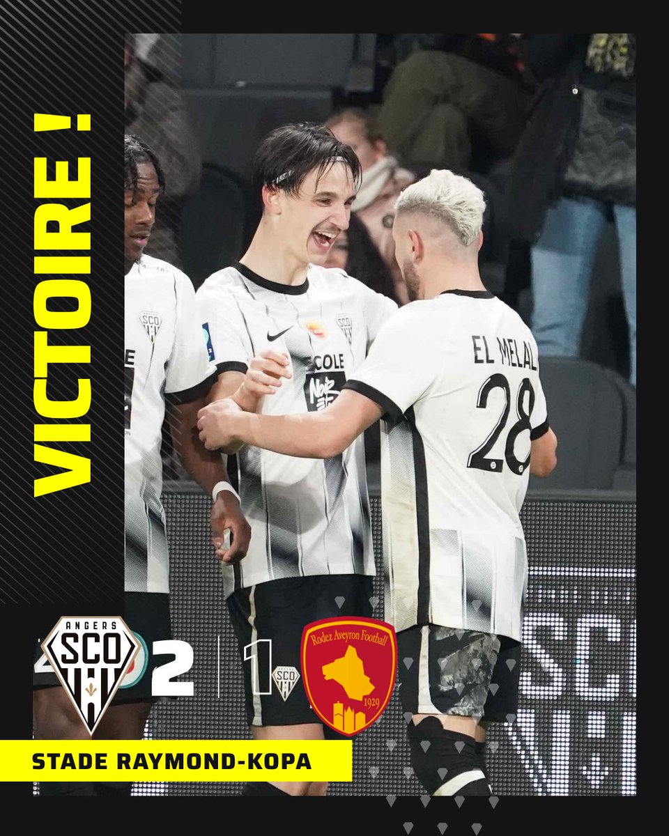 AngersSCO's tweet photo. ⏱ 90’

𝗖𝗔 𝗙𝗔𝗜𝗧 𝗗𝗜𝗜𝗜𝗜𝗜𝗜𝗜𝗜𝗜𝗫 𝗩𝗜𝗖𝗧𝗢𝗜𝗥𝗘𝗦 𝗗𝗘 𝗦𝗨𝗜𝗧𝗘 𝗔 𝗗𝗢𝗠𝗜𝗖𝗜𝗟𝗘 🔥🔥🔥

QUE C’EST BON, QUE ÇA FAIT DU BIEN BON SANG !!
ON ENCHAÎNE À LA MAISON LES GARS !
CAP MAINTENANT SUR LE DÉPLACEMENT DU CÔTÉ D’AUXERRE SAMEDI PROCHAIN 😤

[2️⃣-1️⃣] | #SCORAF https://t.co/pJwtusWnBy