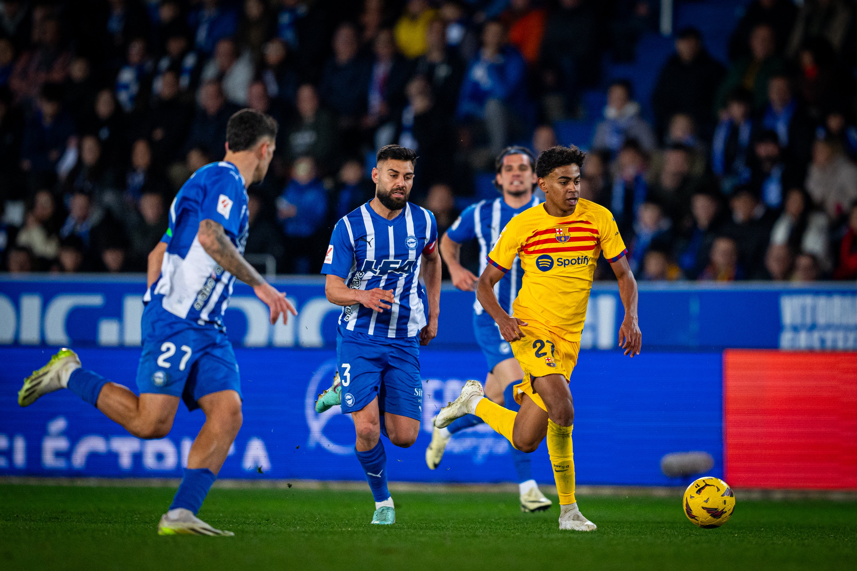 Xavi ha asegurado que Lamine Yamal "es un talento descomunal". Fuente: FC Barcelona.
