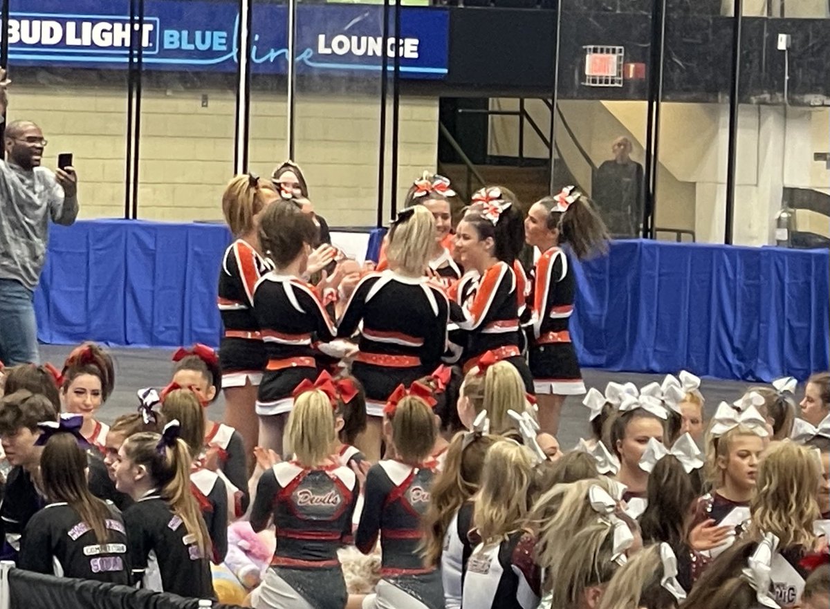 LinslyAthletics's tweet photo. Congratulations to our OVAC Cheer Squad on a great performance today and on placing 4th in the competition. Great job Girls!!! https://t.co/QtBOBGEmIj