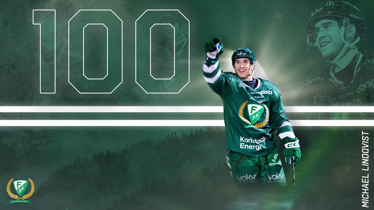 SÅJA! Linkan har nu gjort 100 mål i SHL 💚 #fbkse