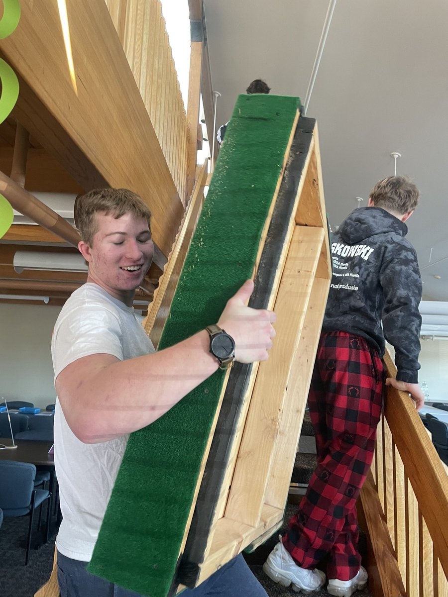 Dan McGuire (@coachdanmcguire) on Twitter photo Great helpers today for the mini golf set up! Great helpers today for the mini golf set up!