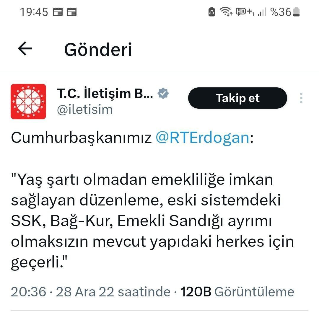 <a href="/Pinarbasi58/">Ömer Pınarbaşı</a> <a href="/iletisim/">T.C. İletişim Başkanlığı</a> <a href="/RTErdogan/">Recep Tayyip Erdoğan</a> Aynı askerliği ve borçlanmayı yapan İşçi esnaf çiftçi EYT li 
Polis asker ve memurlar değil !
Vatan evlatları olarak ;
Bu mağduriyet çözülsün istiyoruz ve 🇹🇷Devletimize güveniyoruz 
<a href="/RTErdogan/">Recep Tayyip Erdoğan</a>
<a href="/dbdevletbahceli/">Devlet Bahçeli</a>
<a href="/isikhanvedat/">Prof. Dr. Vedat Işıkhan</a>
<a href="/AliYerlikaya/">Ali Yerlikaya</a>
#BorçlanmaMağduruMemurlar