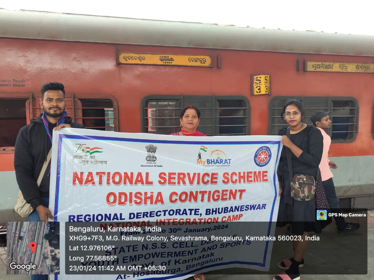 Pn_NSS's tweet photo. National Integration Camp Odisha Contigent through Regional Directorate, Bhubaneswar.
Held at Hosadurga, Karnataka
Dt- from 24th of January to 29th of January
2 volunteers are from PNCA, Khordha.
#nationalintegrationcamp #nss #volunteers https://t.co/egmJzEhIiD