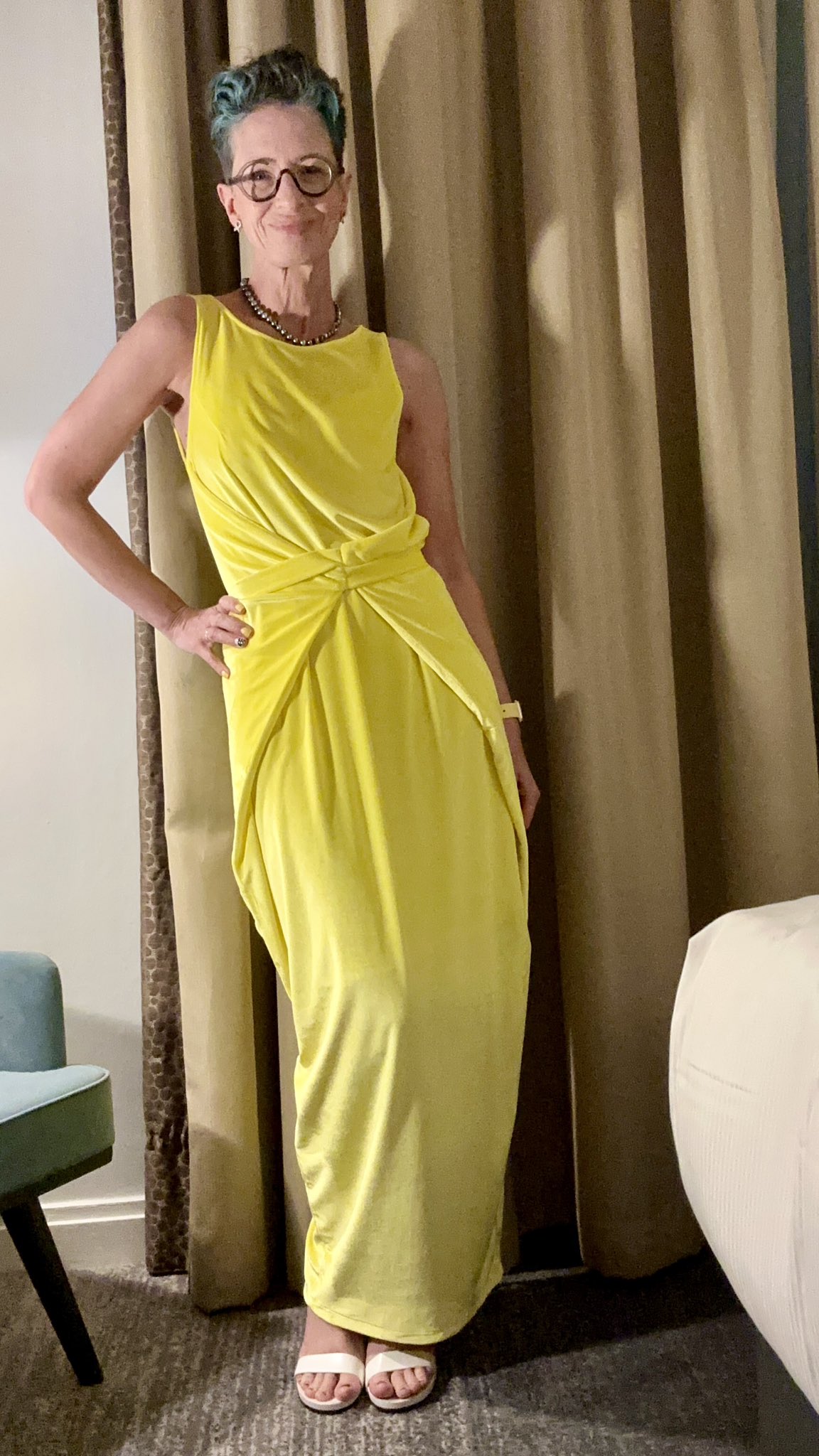 Devotion| Ella Dress Neon Yellow | Beach Cafe UK